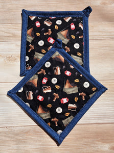 Pot Holders - Tent Camping