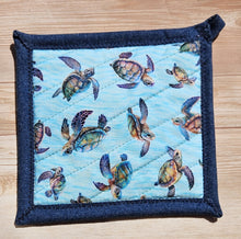 Load image into Gallery viewer, Pot Holders - Sea Turtles