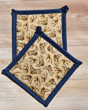 Load image into Gallery viewer, Pot Holders - Cowboy Boots and Hats