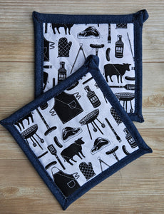 Pot Holders - BBQ