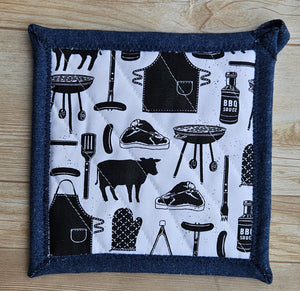Pot Holders - BBQ