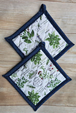 Load image into Gallery viewer, Pot Holders - Herbs