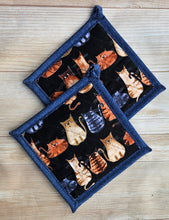 Load image into Gallery viewer, Pot Holders - Fat Cats
