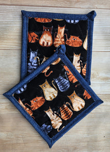 Pot Holders - Fat Cats