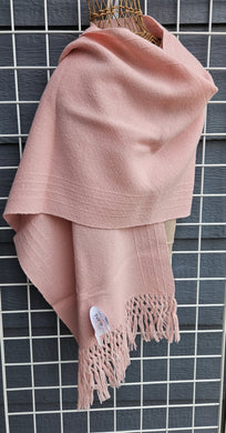 Handwoven Ruan - Pink Peruvian Wool