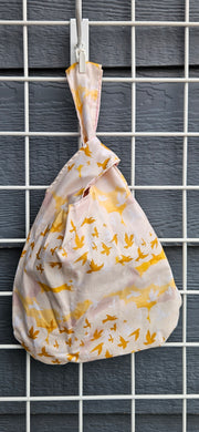 Large Knot Tote - Pastel Birds