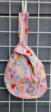 Large Knot Tote - Pink Candy