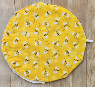 Tortilla Warmer - Bees on Yellow