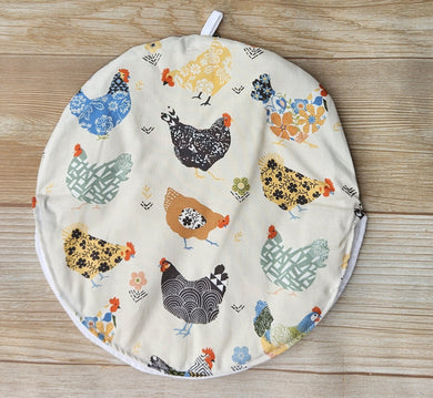 Tortilla Warmer - Patchwork Chickens