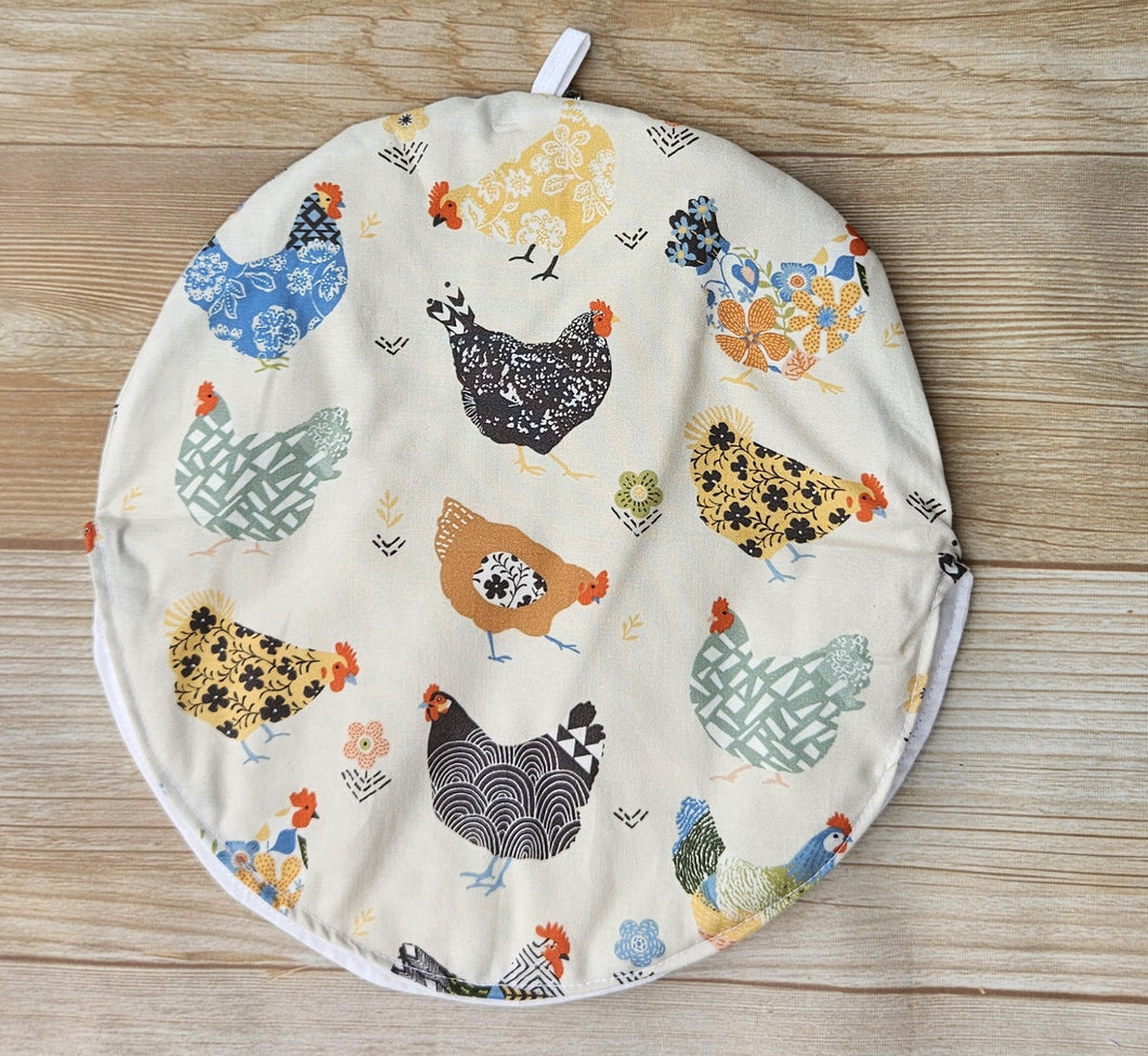 Tortilla Warmer - Patchwork Chickens