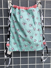 Load image into Gallery viewer, Cotton Drawstring Tote - Cows