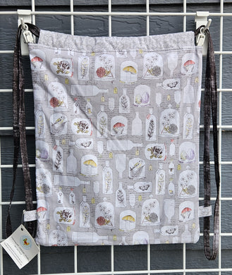 Cotton Drawstring Tote - Delicate Apothecary