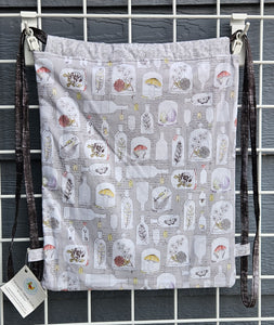 Cotton Drawstring Tote - Delicate Apothecary