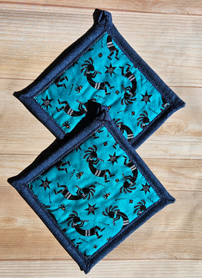 Pot Holders - Kokopelli (large)