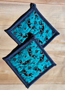 Pot Holders - Kokopelli (large)