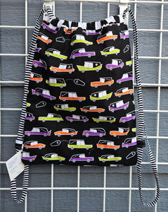 Cotton Drawstring Tote - Hearses