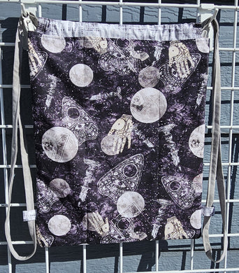 Cotton Drawstring Tote - Ouija Moon