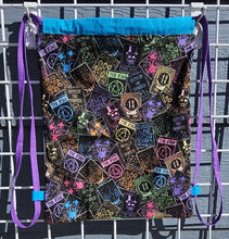 Load image into Gallery viewer, Cotton Drawstring Tote - Tarot Cards IV