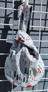 Large Knot Tote - Little Red