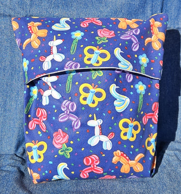 Reusable Popcorn Bag - Balloon Animals