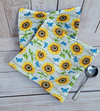 Load image into Gallery viewer, Bowl Cozies - Sunflowers