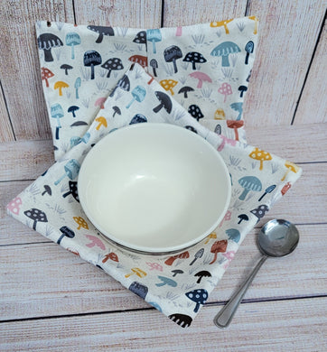 Bowl Cozies - Mushrooms