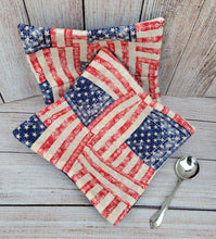 Load image into Gallery viewer, Bowl Cozies - Vintage Flags