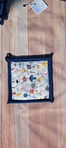 Pot Holders - Whimsical Mushrooms