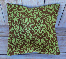 Load image into Gallery viewer, Bowl Cozies - Green and Brown Swirl
