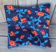 Load image into Gallery viewer, Bowl Cozies - Retro Floral Denim