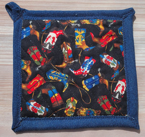 Pot Holders - Boot-Scootin' Cowboy Boots