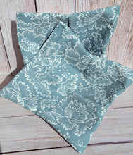 Load image into Gallery viewer, Bowl Cozies - Blue-Grey Floral