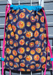 Cotton Drawstring Tote - Celestial Magic