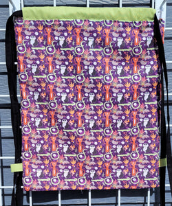 Cotton Drawstring Tote - Jungle