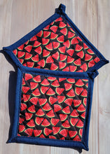 Load image into Gallery viewer, Pot Holders - Watermelon Slices