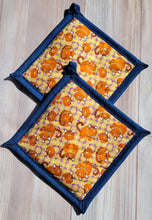 Load image into Gallery viewer, Pot Holders - Orange Cats