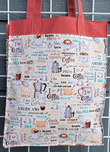 Load image into Gallery viewer, Large Market Tote with Pocket - Coffee