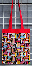 Load image into Gallery viewer, Large Market Tote with Pocket - Bookworm