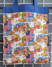 Load image into Gallery viewer, Large Market Tote with Pocket - On the Front Porch