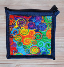 Load image into Gallery viewer, Pot Holders - Rainbow Swirl