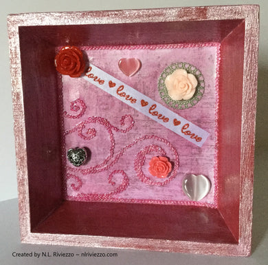 Mixed Media Art - Heartblooms