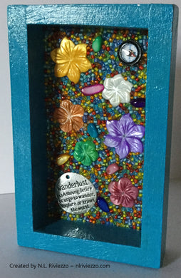Abstract Mixed Media Art - Wanderlust
