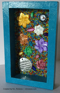 Abstract Mixed Media Art - Wanderlust